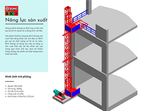 Thiết kế mẫu - Vận Thăng Sumo Bình Khang - Công Ty Cổ Phần Đầu Tư Bình Khang